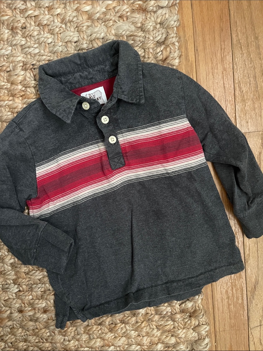 Vintage Old Navy Long-Sleeve Polo